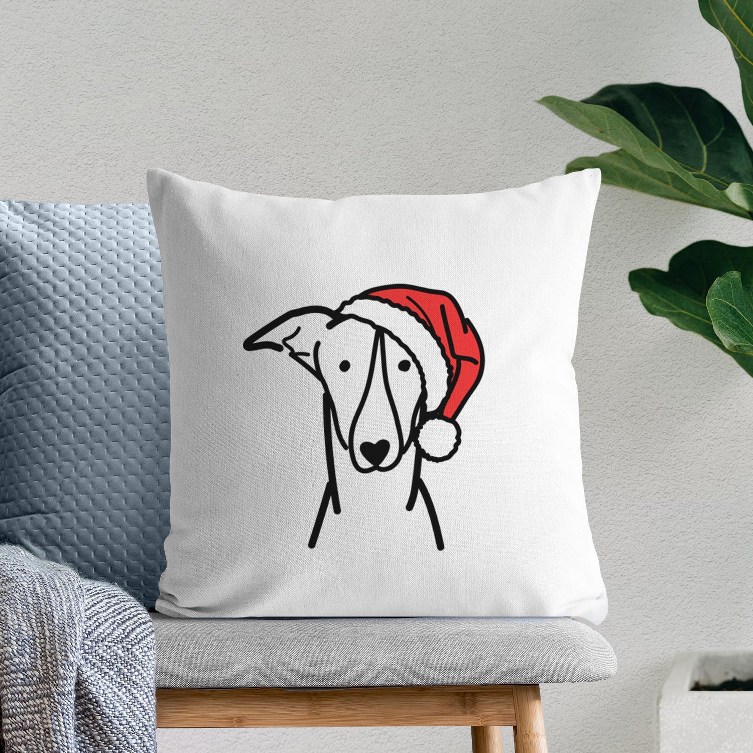Love Always Greyhound - Throw Pillow Cover