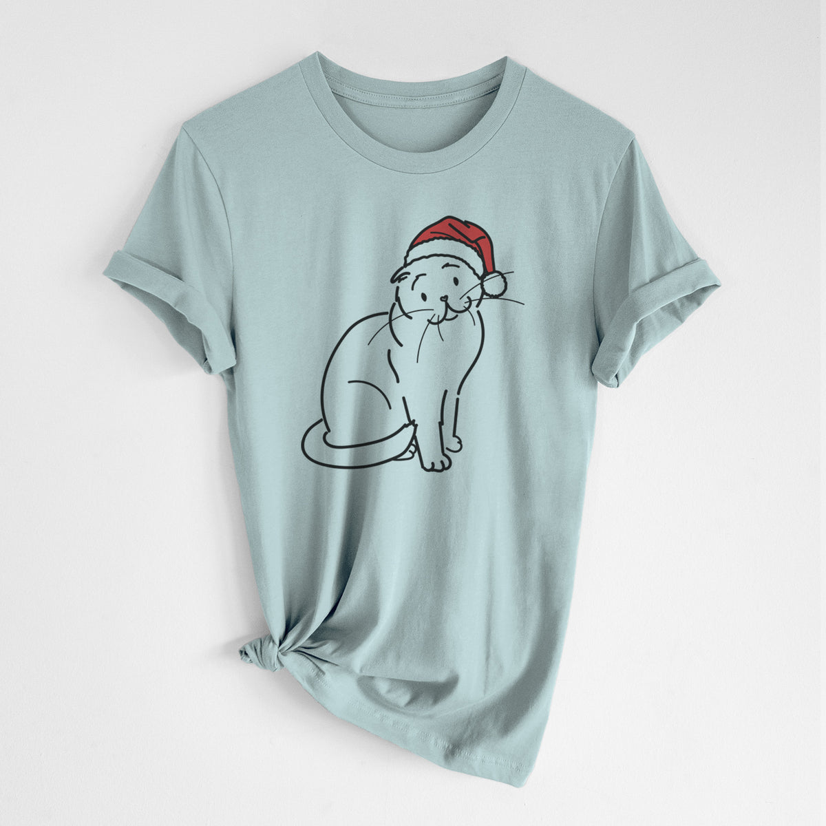 Jolly Scottish Fold Cat - Hank - Unisex Crewneck