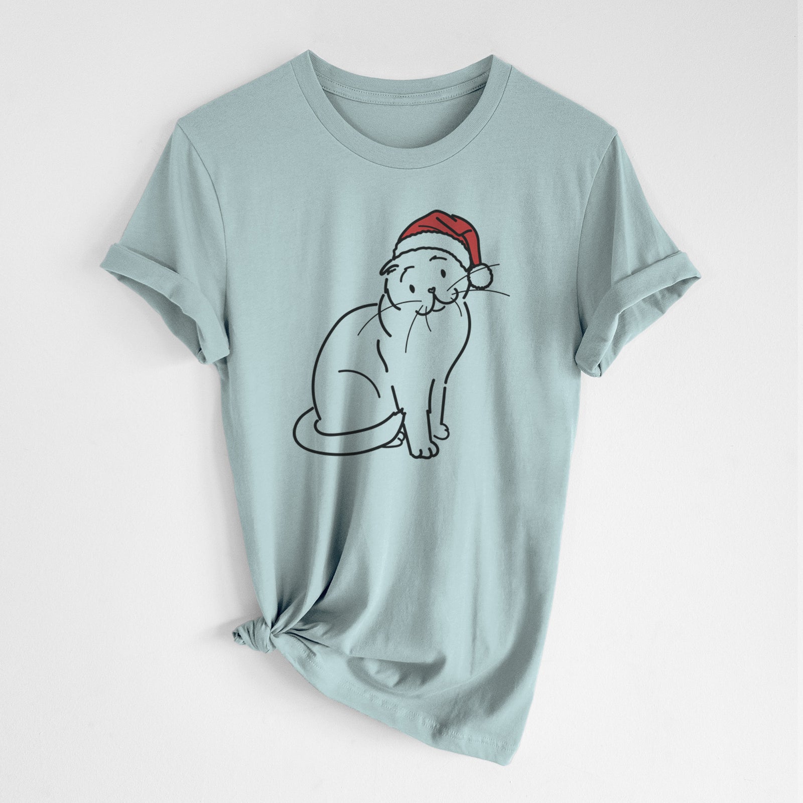 Jolly Scottish Fold Cat - Hank - Unisex Crewneck