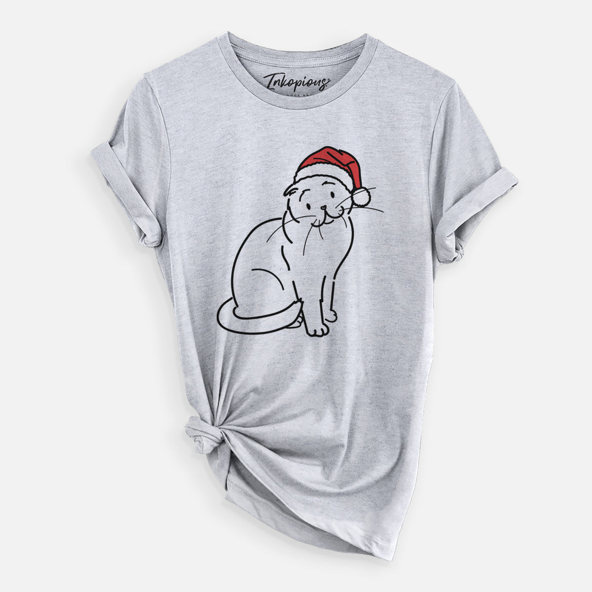 Jolly Scottish Fold Cat - Hank - Unisex Crewneck