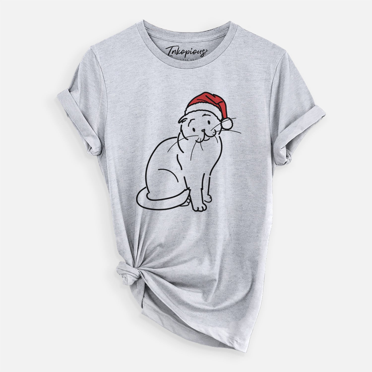 Jolly Scottish Fold Cat - Hank - Unisex Crewneck