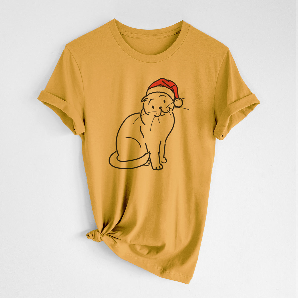 Jolly Scottish Fold Cat - Hank - Unisex Crewneck