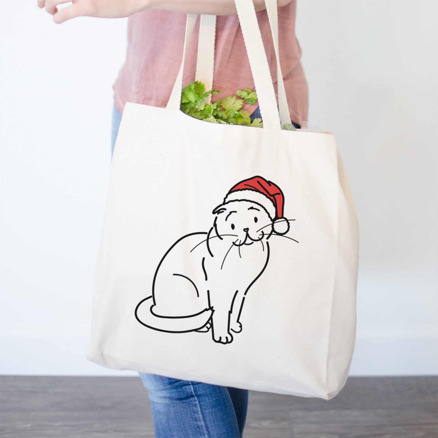 Jolly Scottish Fold Cat - Hank - Tote Bag