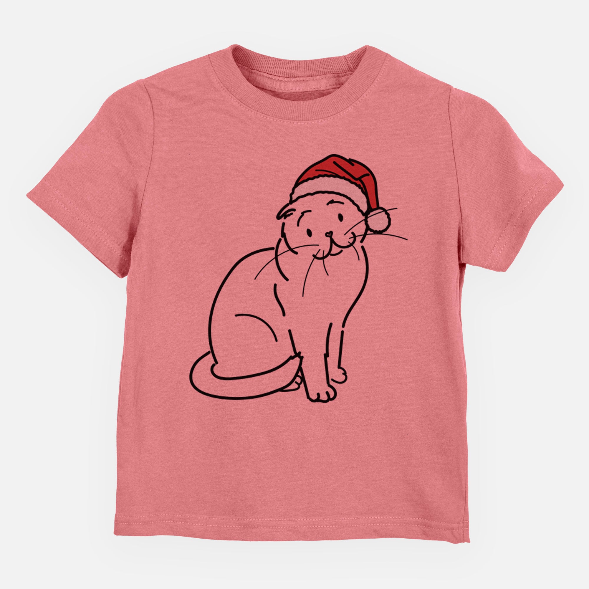 Jolly Scottish Fold Cat - Hank - Kids/Youth/Toddler Shirt