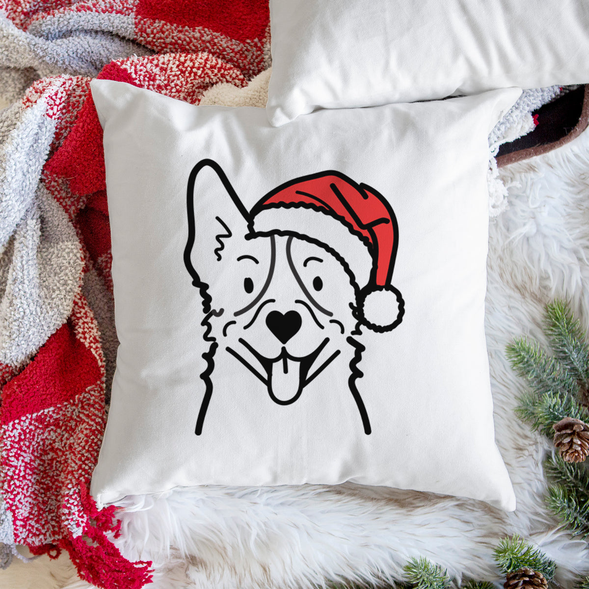 Love Always Heeler - Throw Pillow Cover