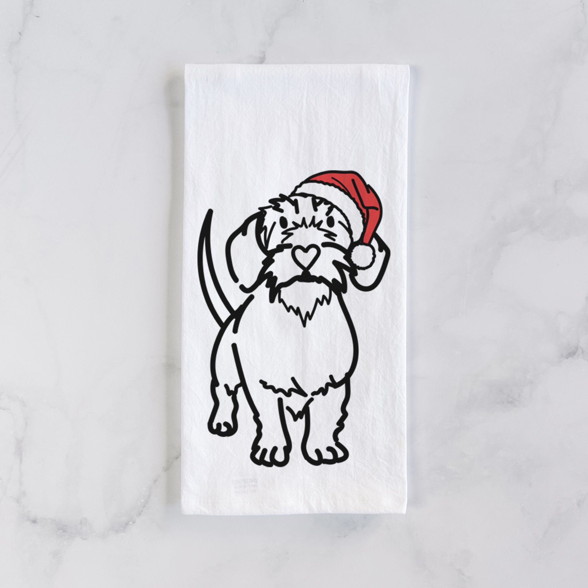 Jolly Wire Dachshund - Henry - Tea Towel