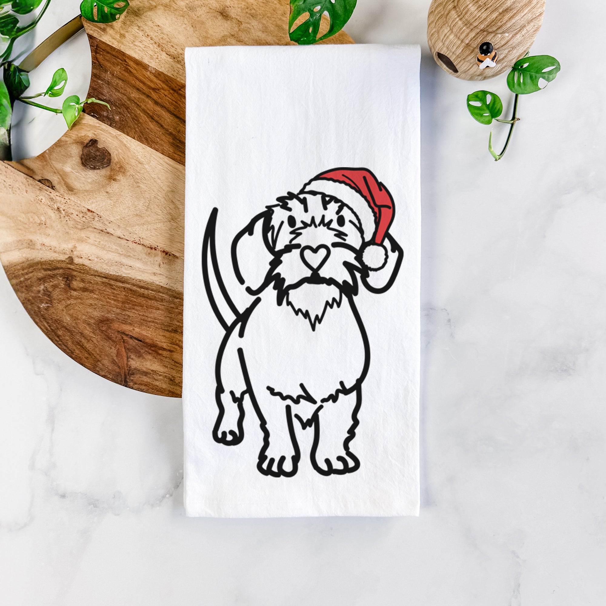 Jolly Wire Dachshund - Henry - Tea Towel