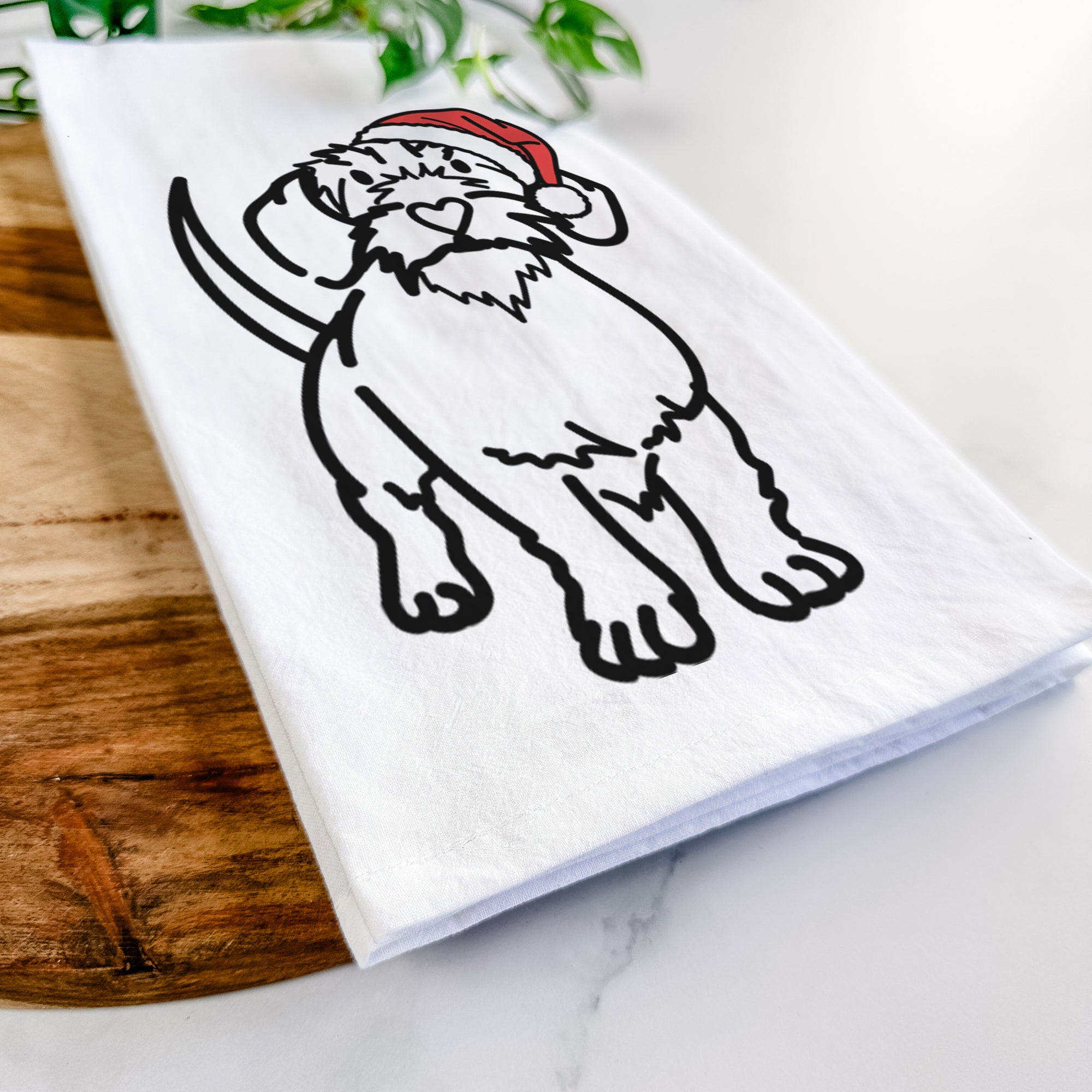 Jolly Wire Dachshund - Henry - Tea Towel