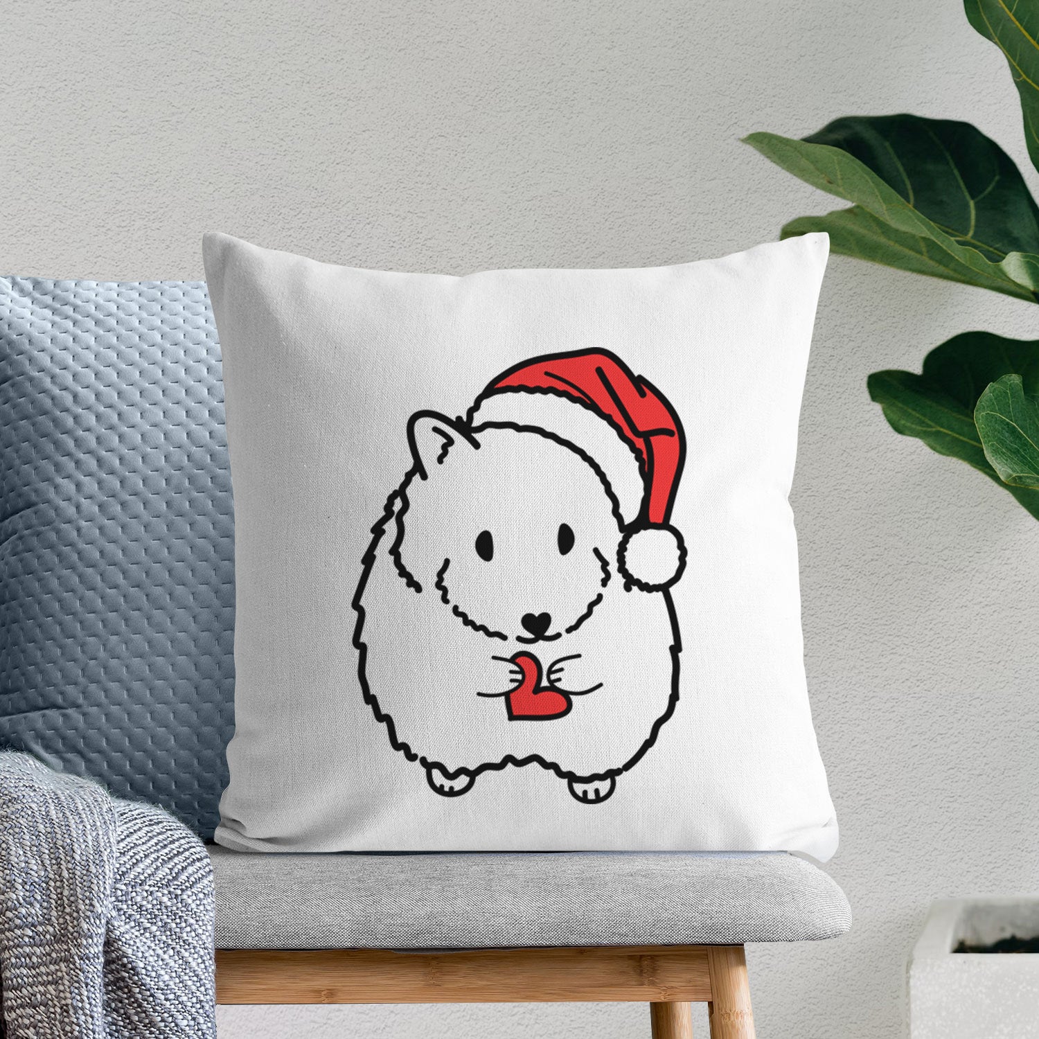 Love Always Hamster - Hilga -  Throw Pillow Cover