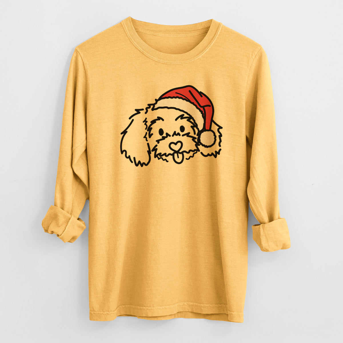 Jolly Maltipoo - Holly - Heavyweight 100% Cotton Long Sleeve