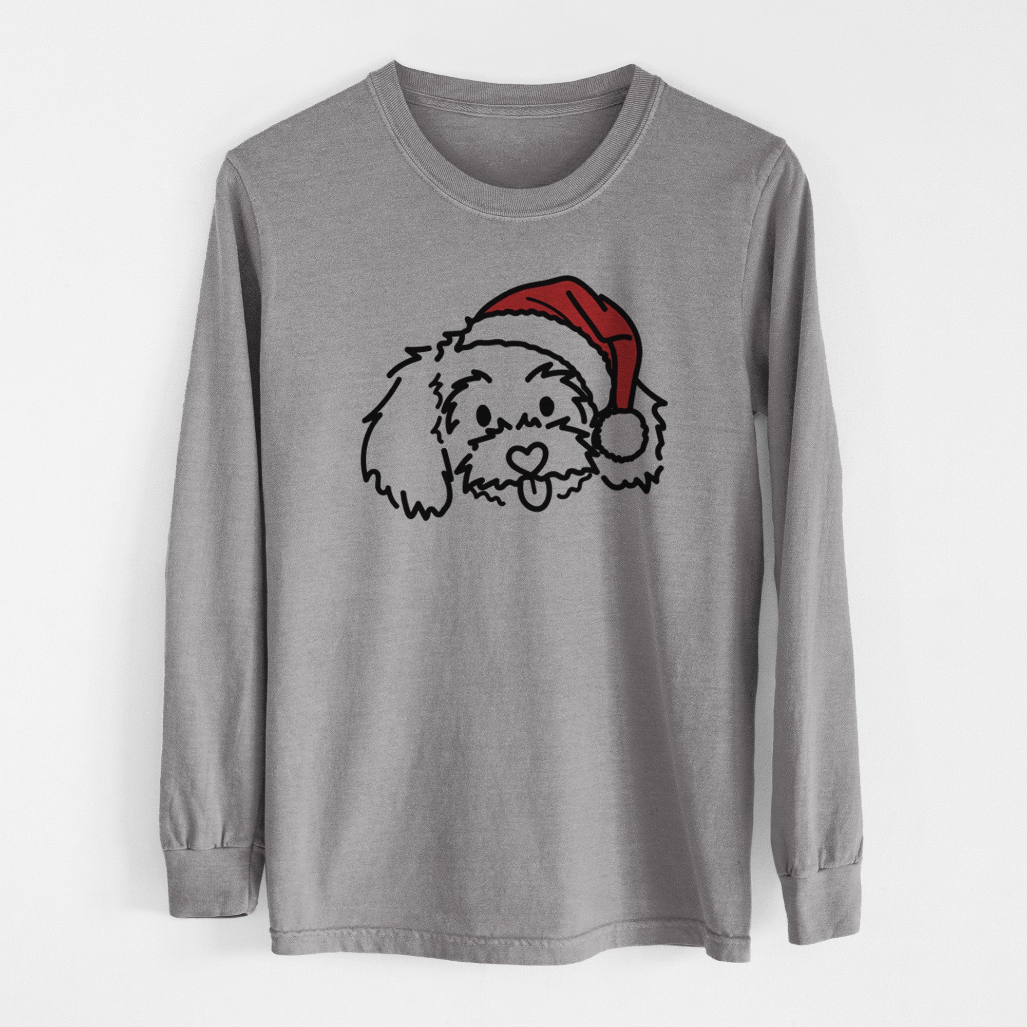 Jolly Maltipoo - Holly - Heavyweight 100% Cotton Long Sleeve