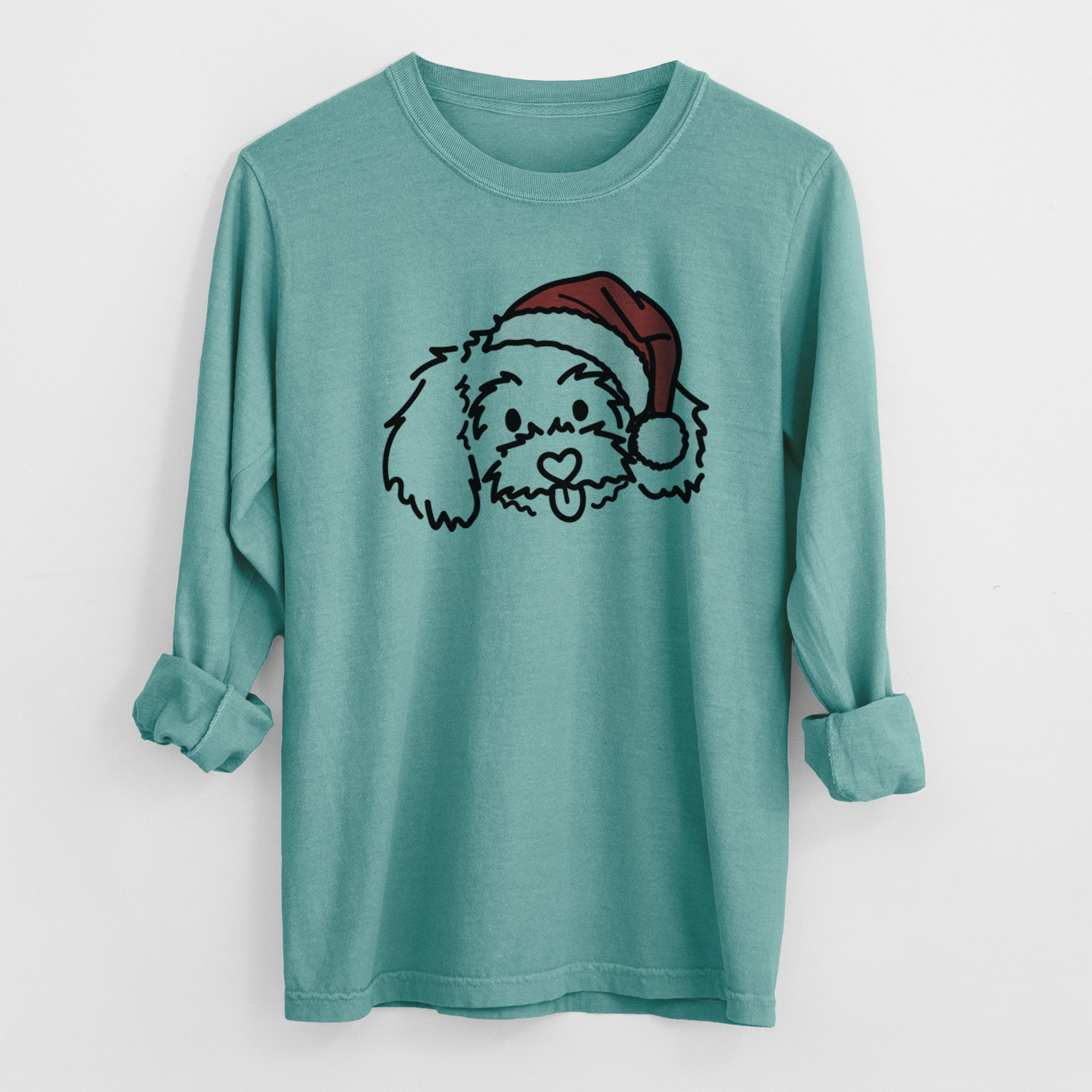 Jolly Maltipoo - Holly - Heavyweight 100% Cotton Long Sleeve