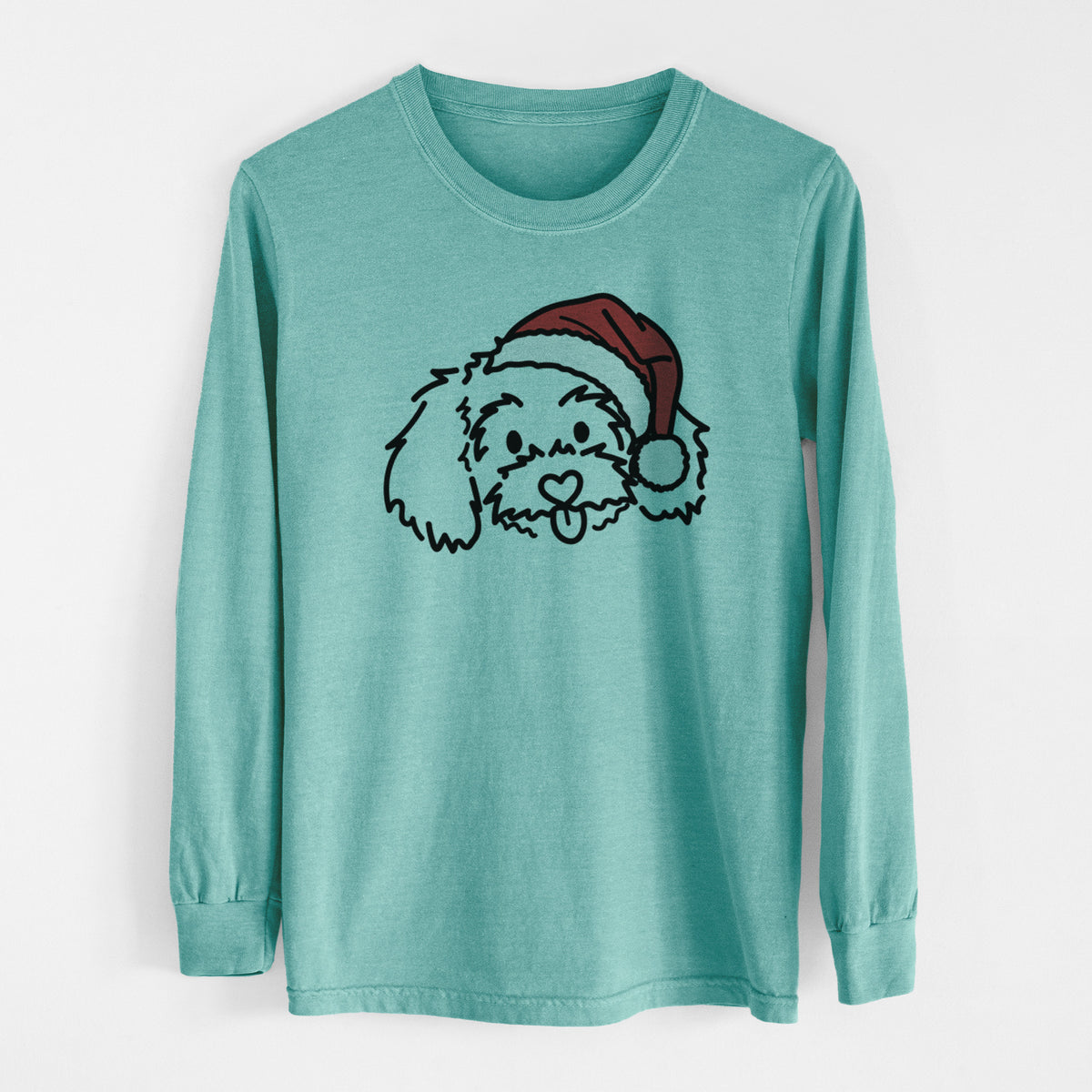 Jolly Maltipoo - Holly - Heavyweight 100% Cotton Long Sleeve