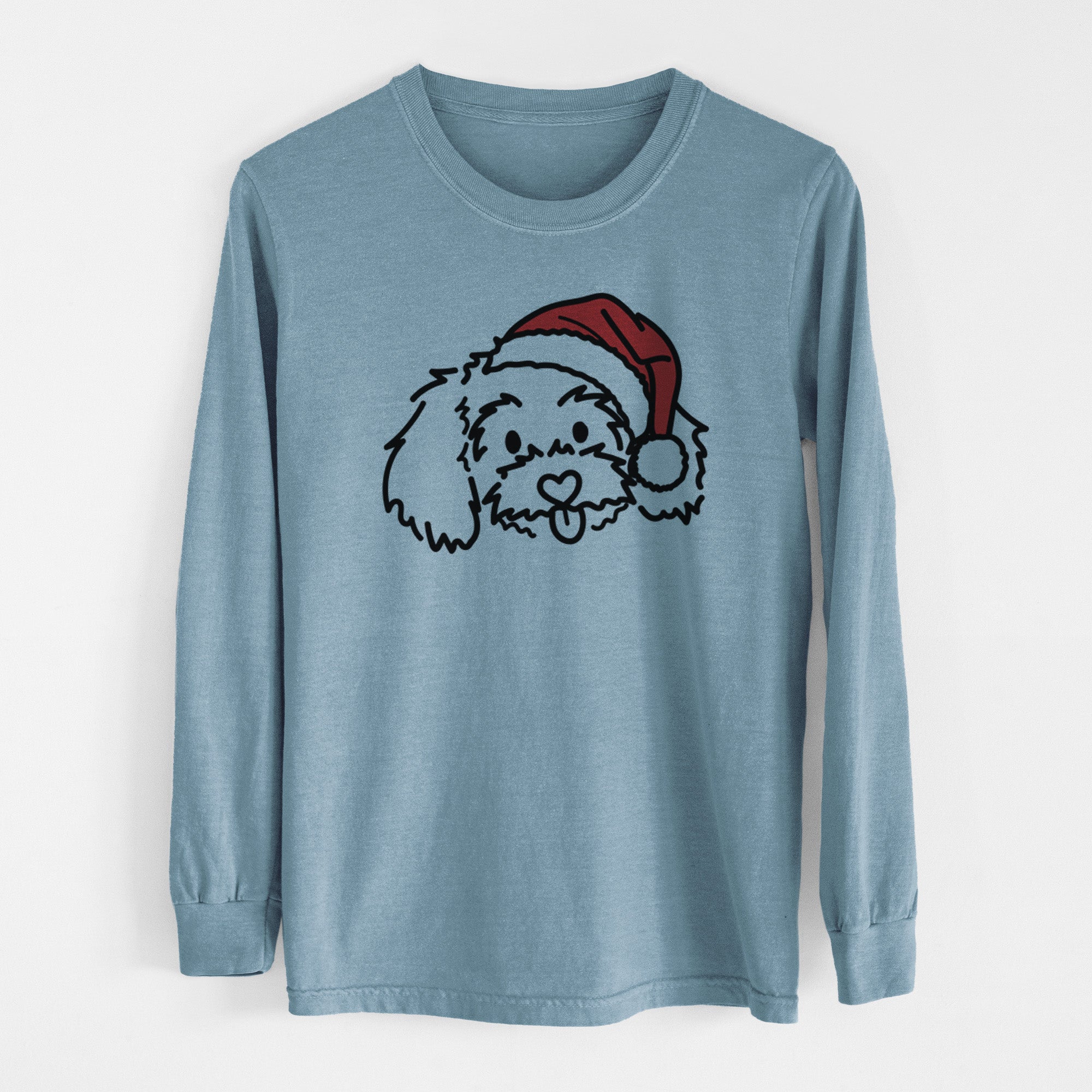 Jolly Maltipoo - Holly - Heavyweight 100% Cotton Long Sleeve