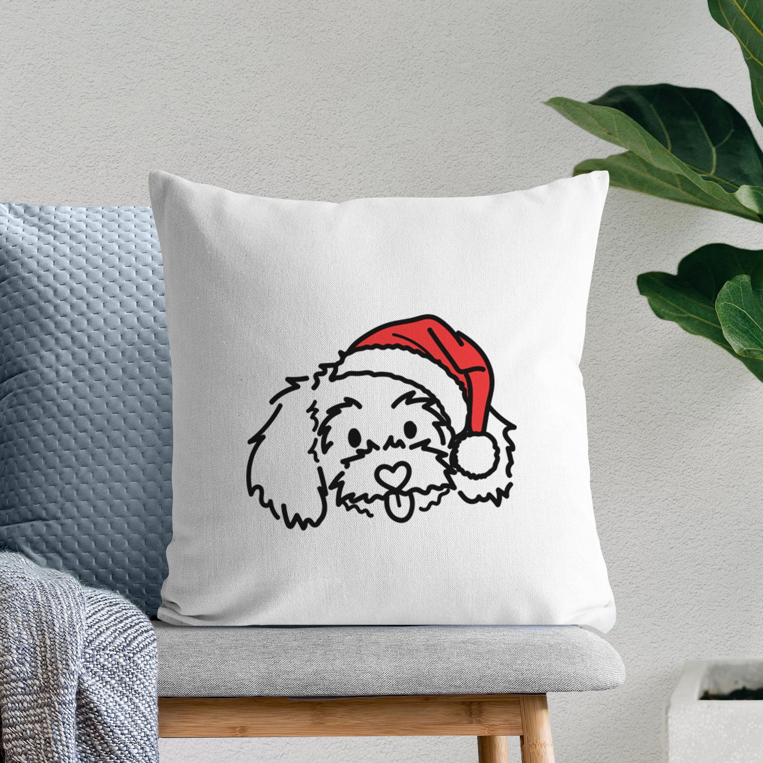 Love Always Maltipoo - Holly -  Throw Pillow Cover