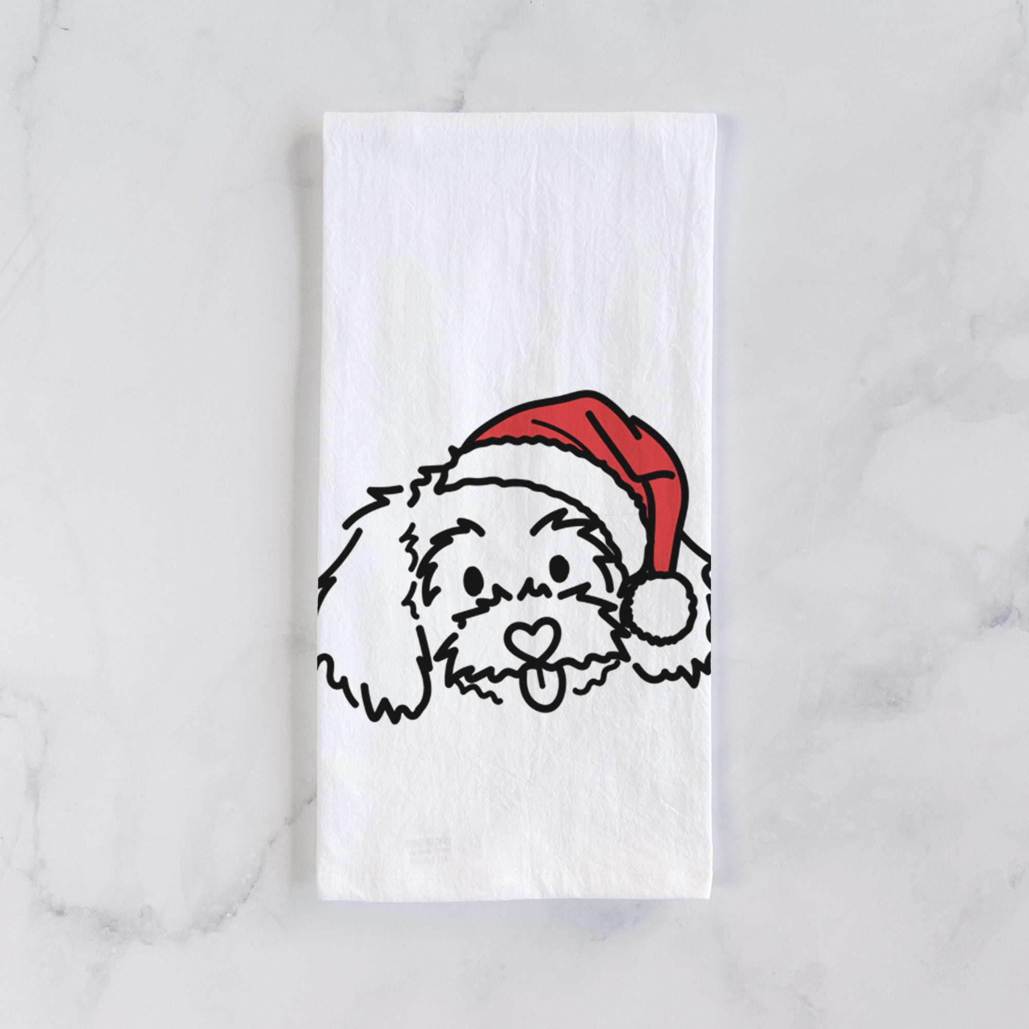 Jolly Maltipoo - Holly - Tea Towel