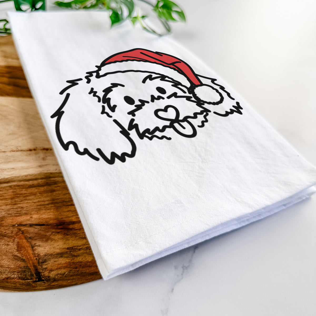 Jolly Maltipoo - Holly - Tea Towel