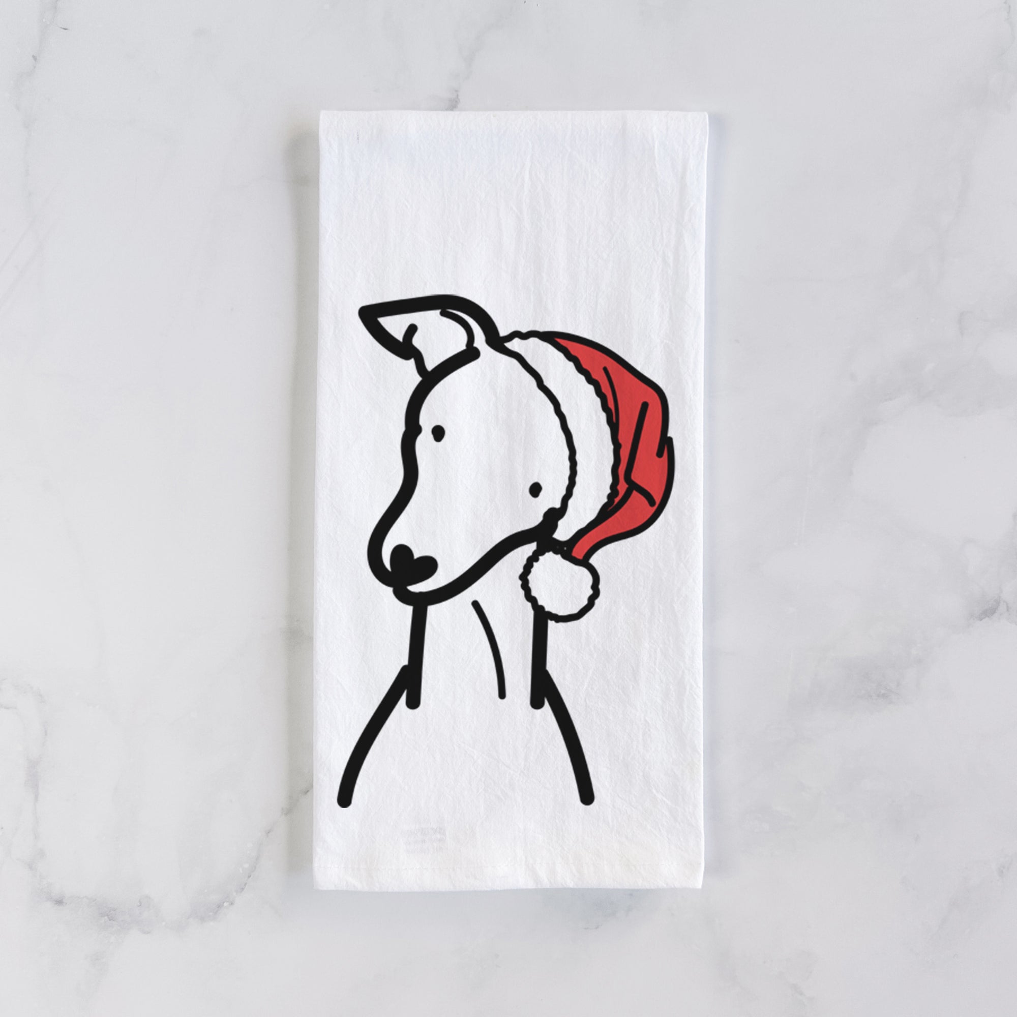 Jolly Italian Greyhound - Tea Towel