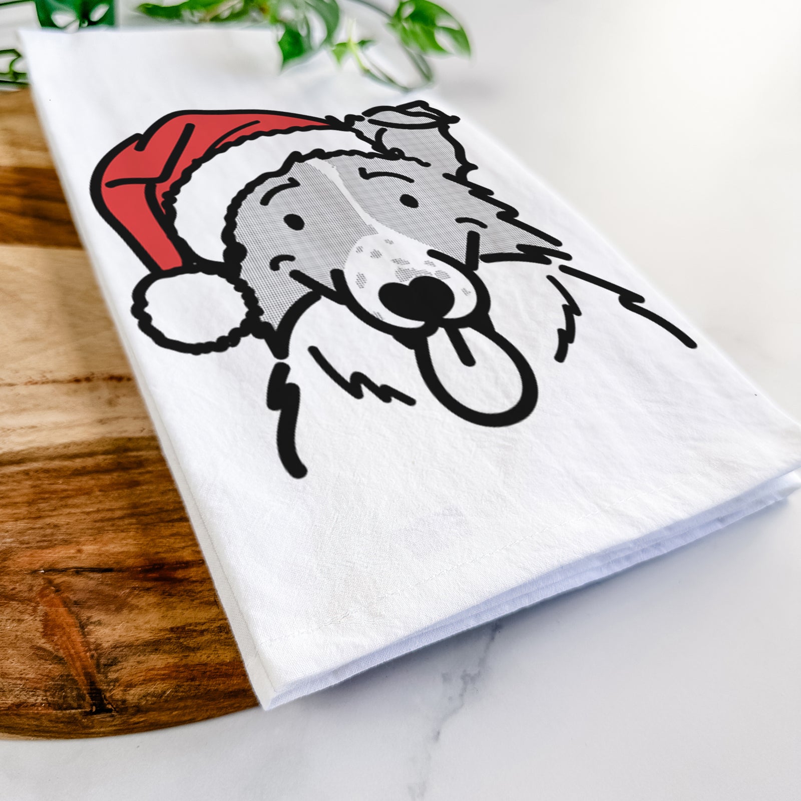 Jolly Border Collie - Jam - Tea Towel