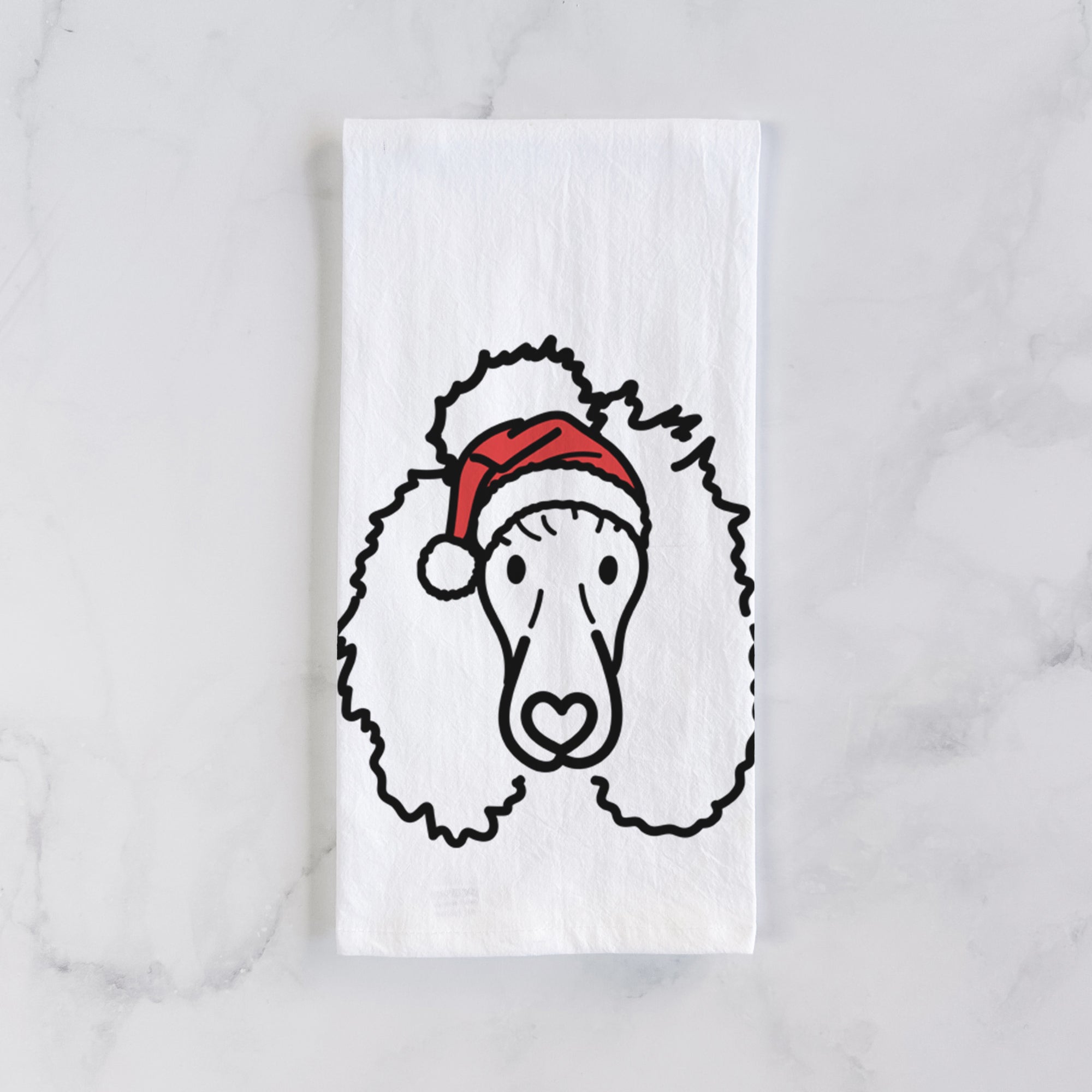 Jolly Standard Poodle - Jemma - Tea Towel