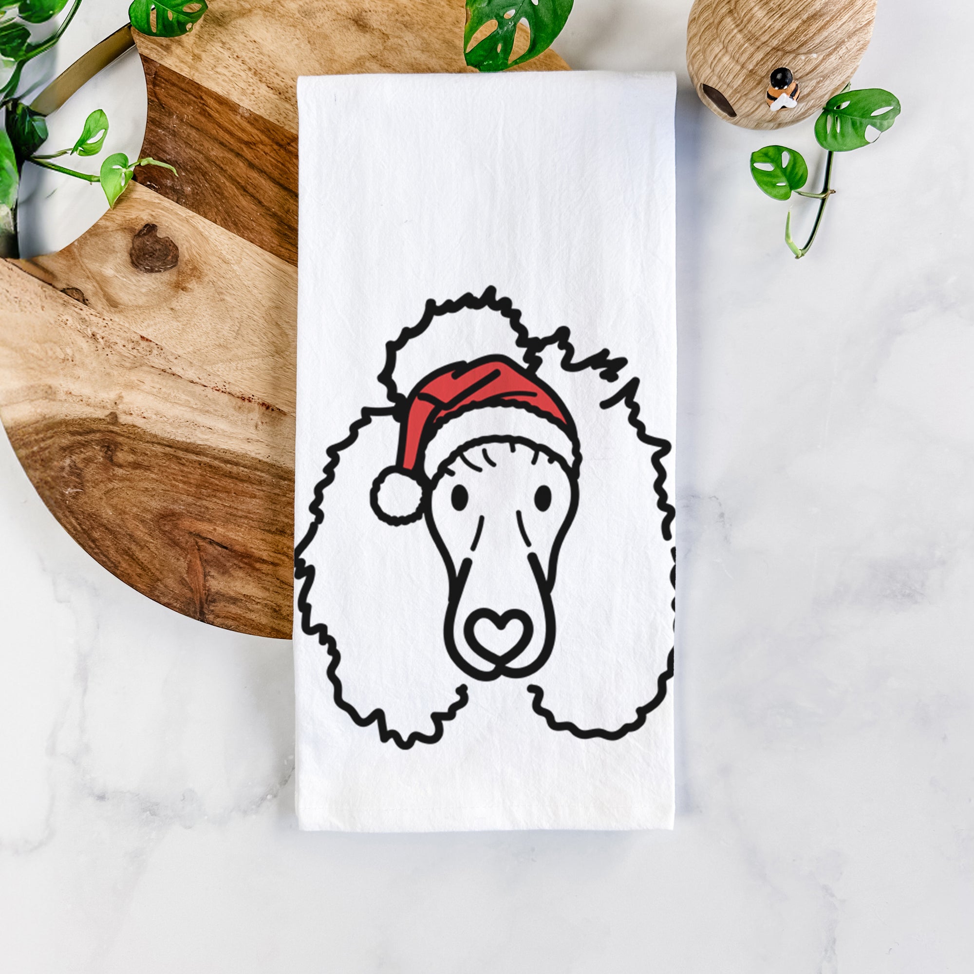 Jolly Standard Poodle - Jemma - Tea Towel