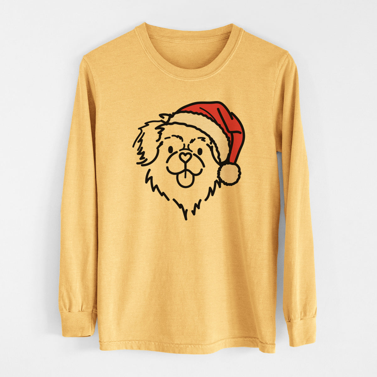 Jolly Tibetan Spaniel - Jiji - Heavyweight 100% Cotton Long Sleeve