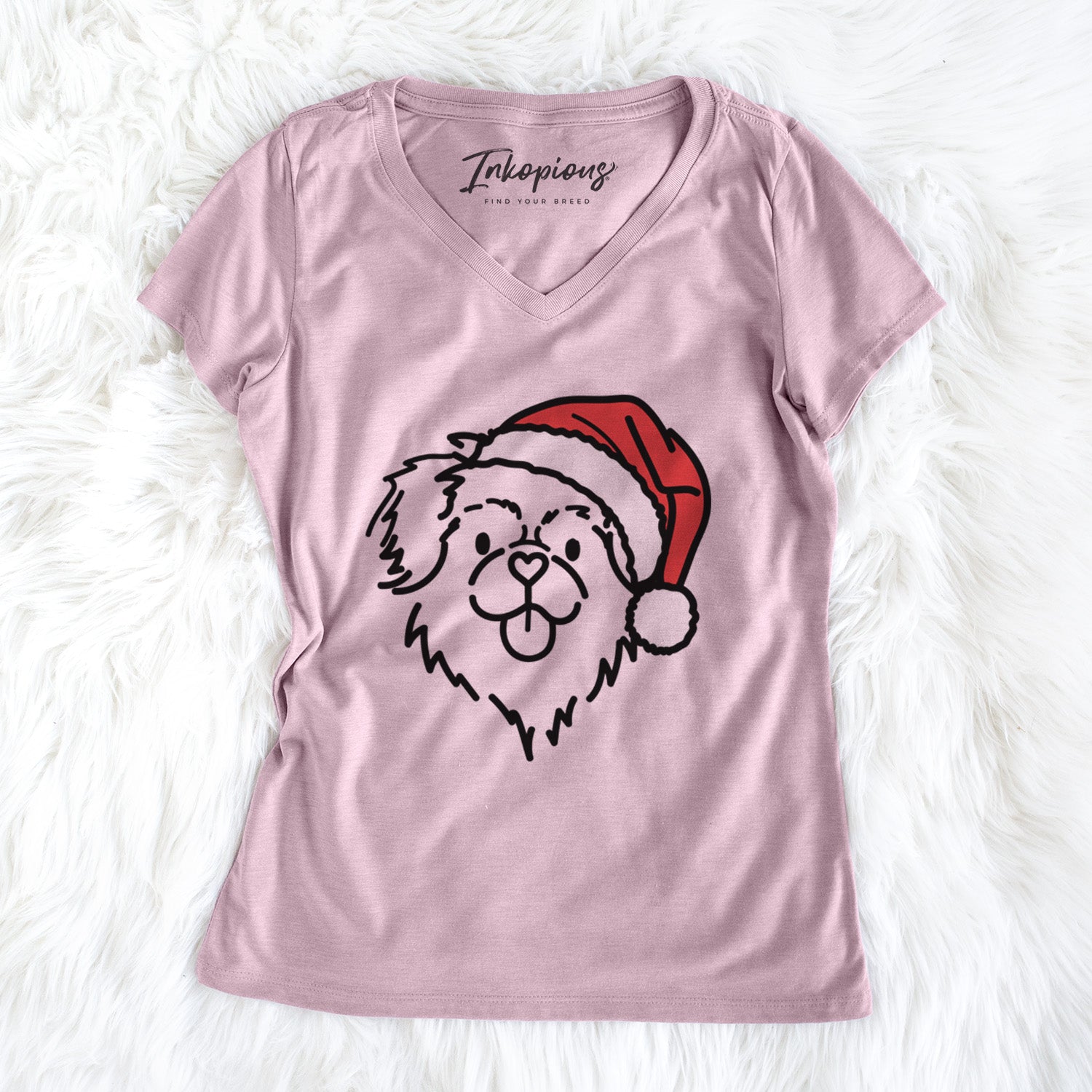 Jolly Tibetan Spaniel - Jiji - Women's Perfect V-neck Shirt