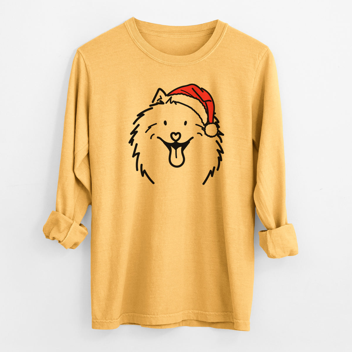 Jolly Samoyed - Johnny - Heavyweight 100% Cotton Long Sleeve