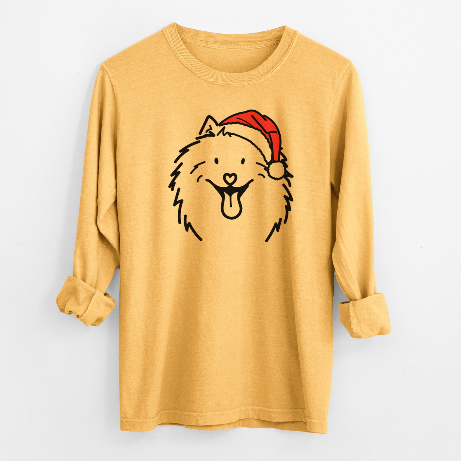 Jolly Samoyed - Johnny - Heavyweight 100% Cotton Long Sleeve