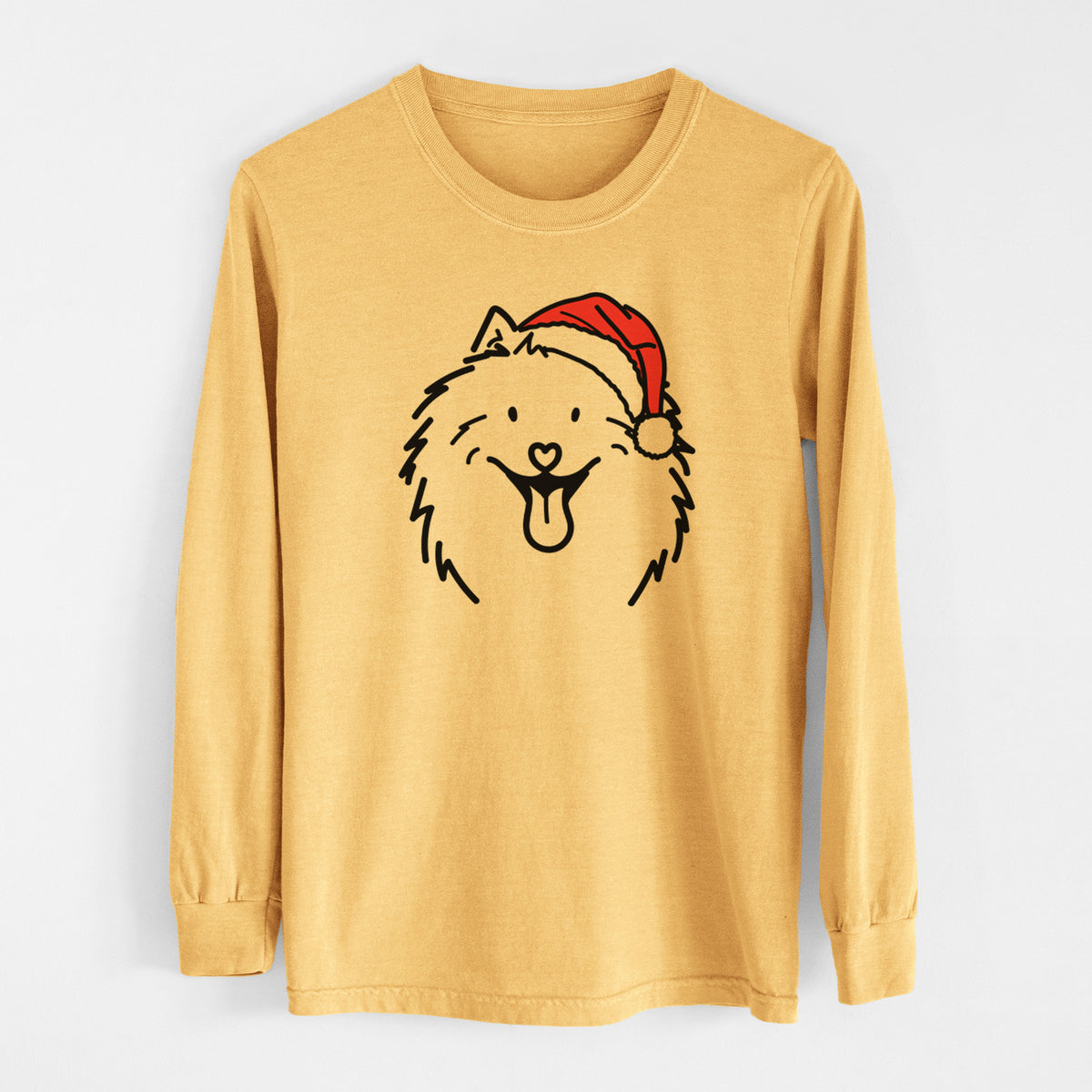 Jolly Samoyed - Johnny - Heavyweight 100% Cotton Long Sleeve