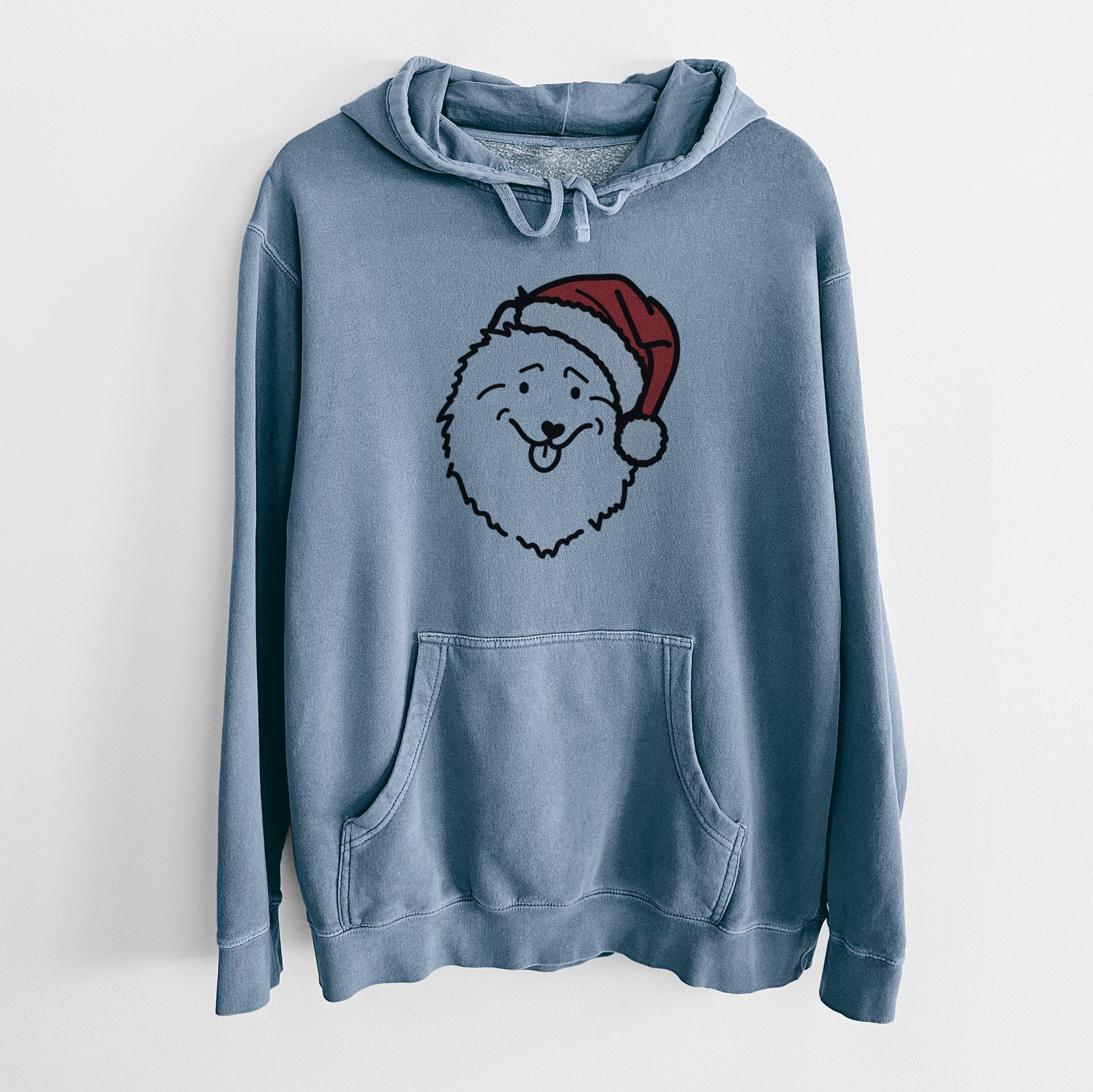 Jolly Keeshond - Unisex Pigment Dyed Hoodie