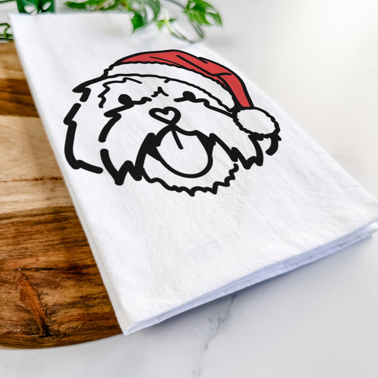 Jolly Lhasa Apso - Keia - Tea Towel