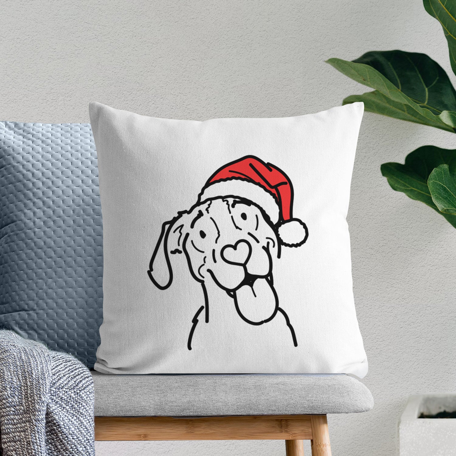 Love Always Treeing Walker Coonhound - Kimble -  Throw Pillow Cover