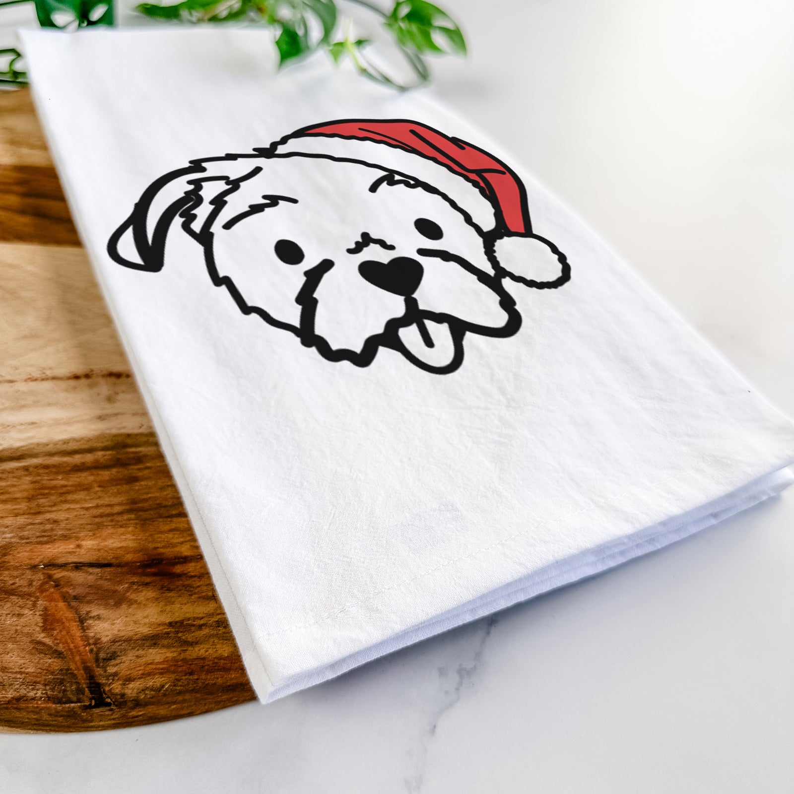 Jolly Shih Tzu - Koko - Tea Towel