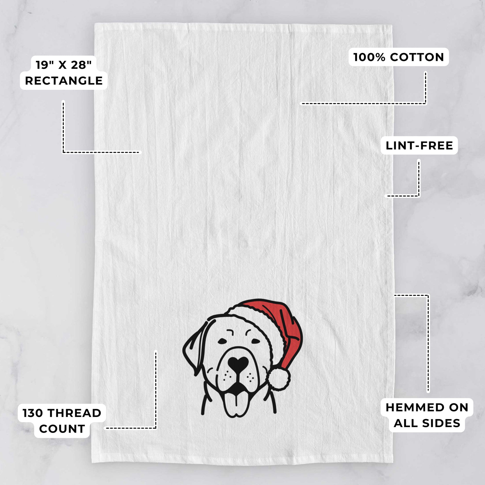 Jolly Labrador Retriever - Tea Towel