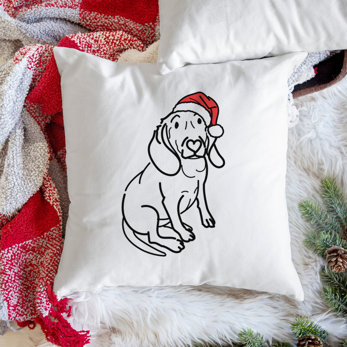 Love Always Beagle - Lilly -  Throw Pillow Cover