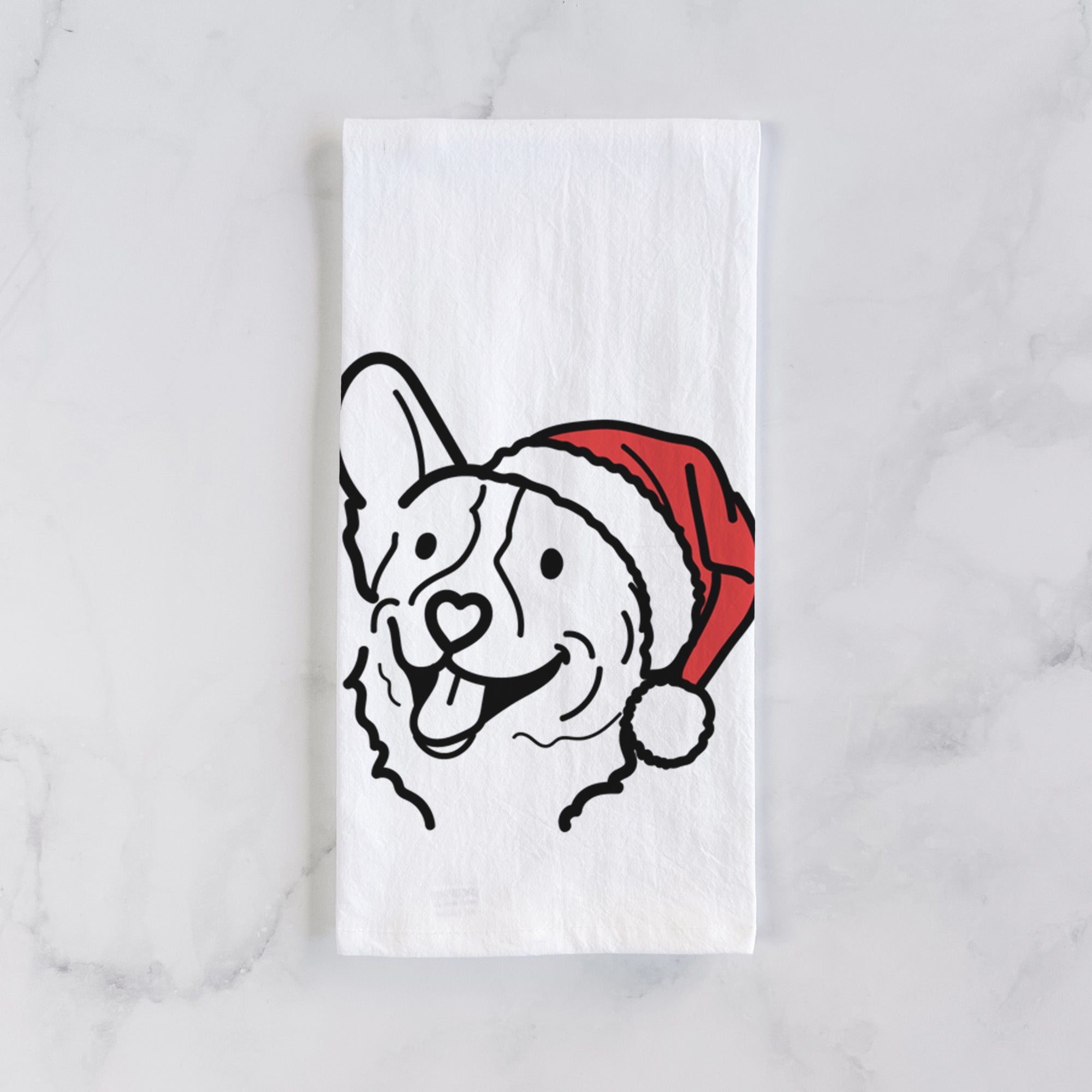 Jolly Corgi - Lily - Tea Towel