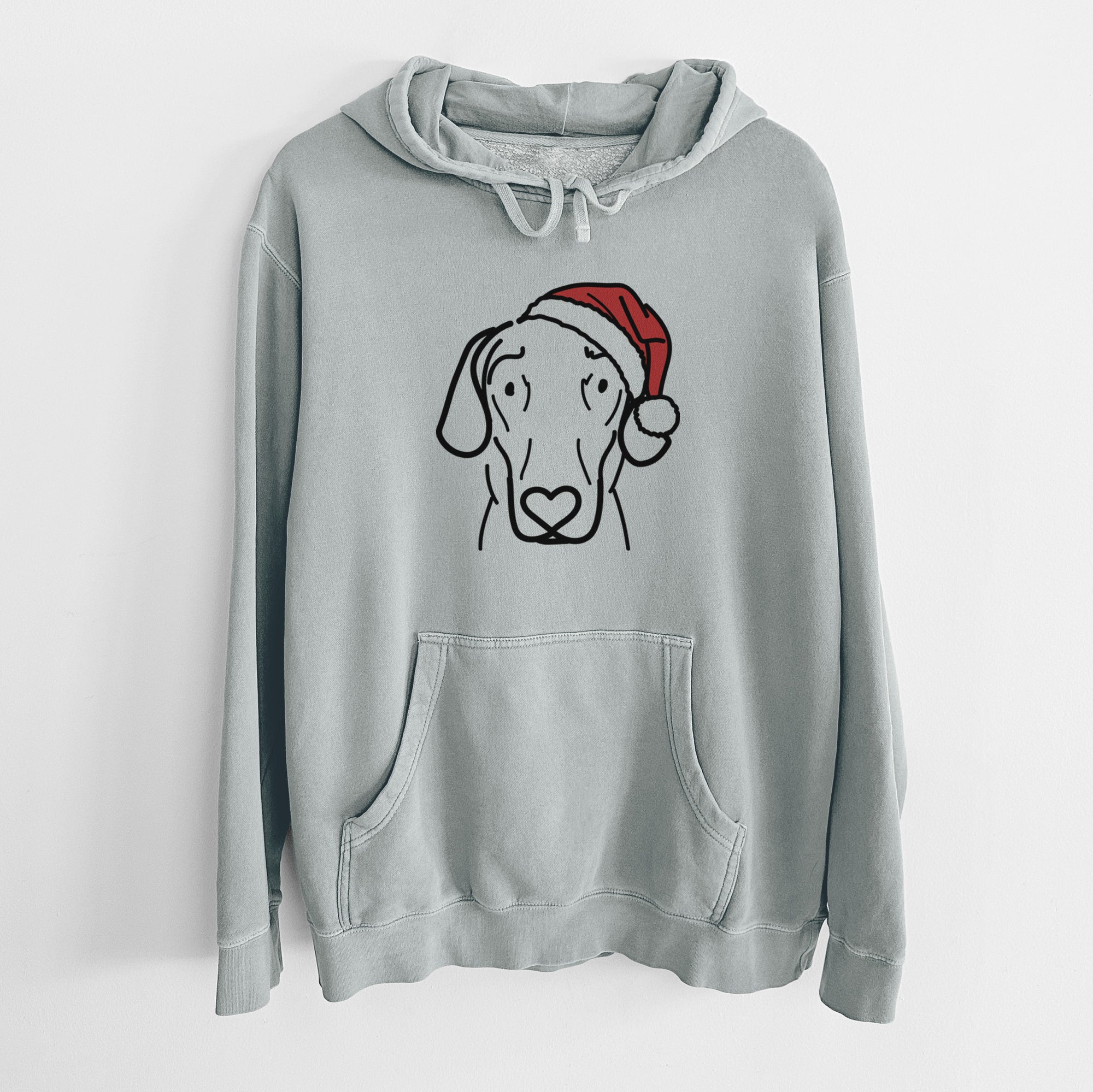 Jolly Great Dane - Lucy - Unisex Pigment Dyed Hoodie