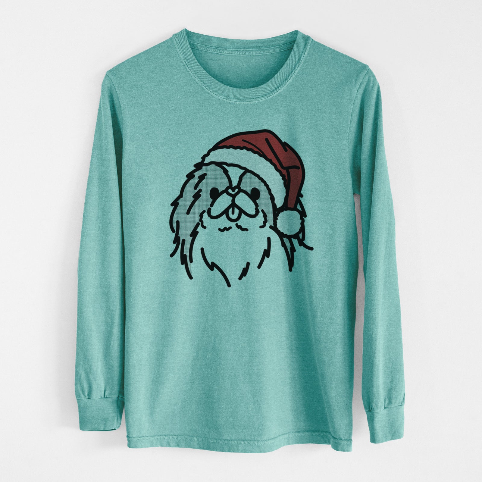 Jolly Japanese Chin - Macha - Heavyweight 100% Cotton Long Sleeve