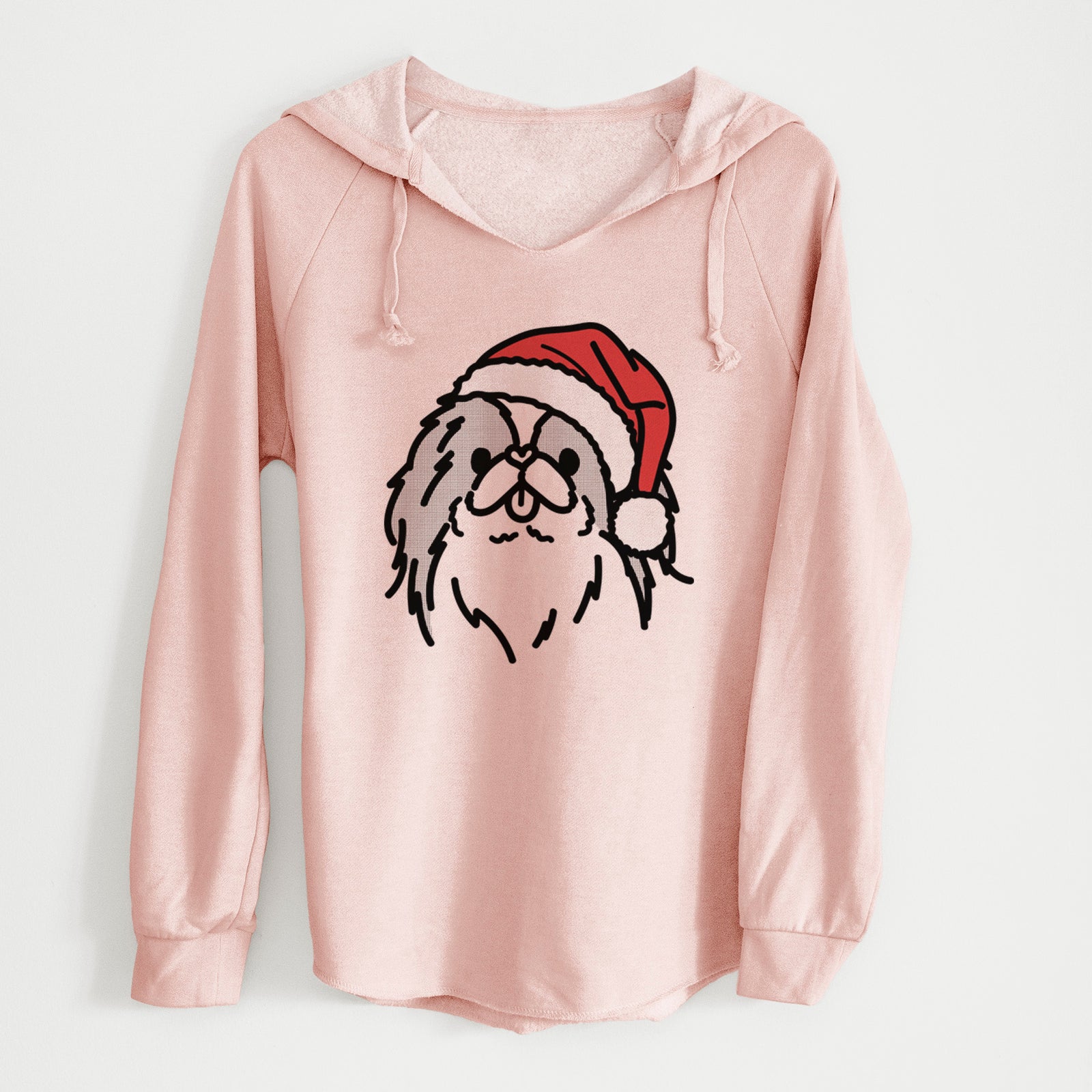 Jolly Japanese Chin - Macha - Cali Wave Hooded Sweatshirt