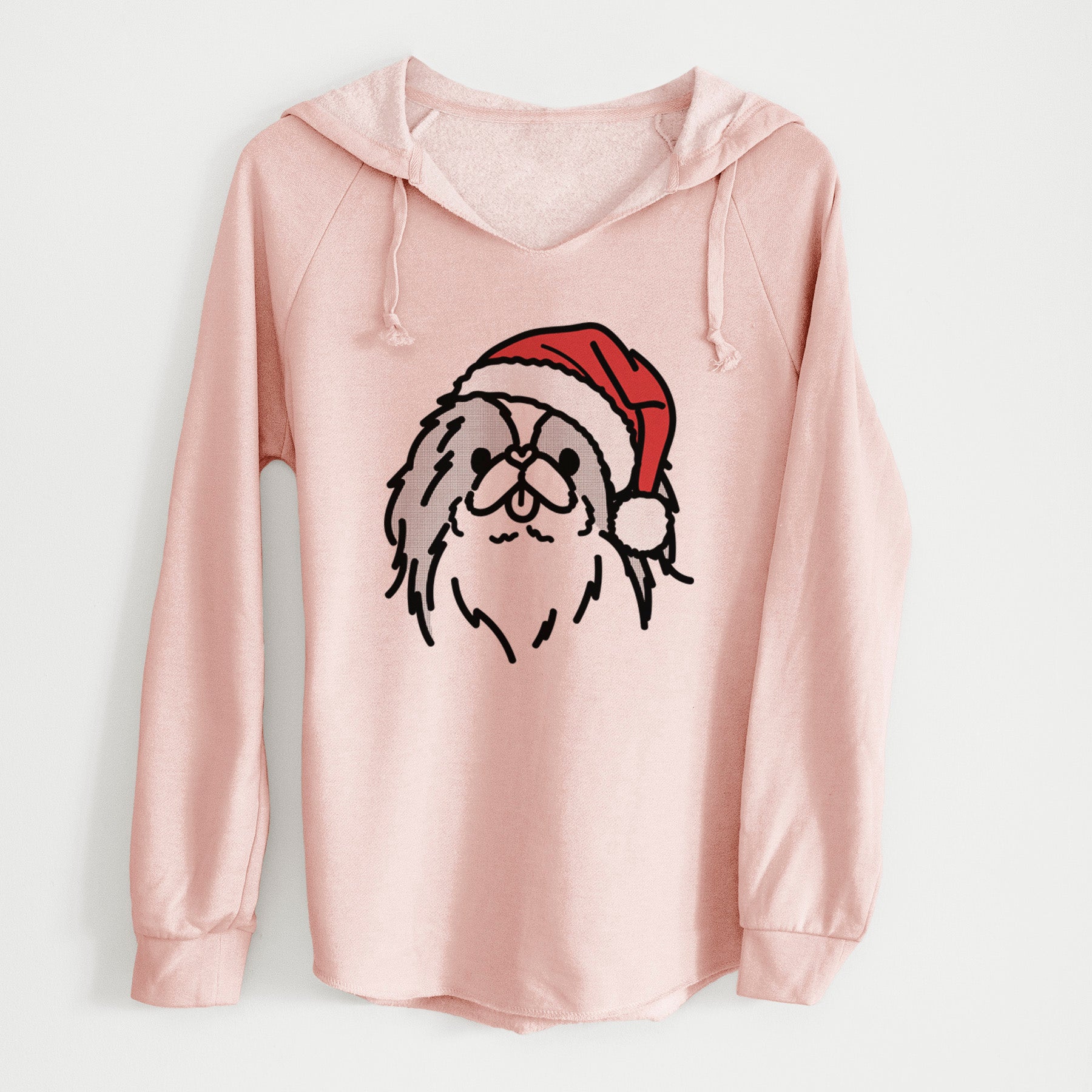 Jolly Japanese Chin - Macha - Cali Wave Hooded Sweatshirt