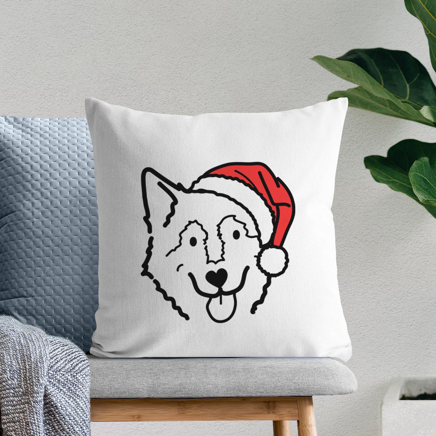 Love Always Alaskan Malamute - Max -  Throw Pillow Cover