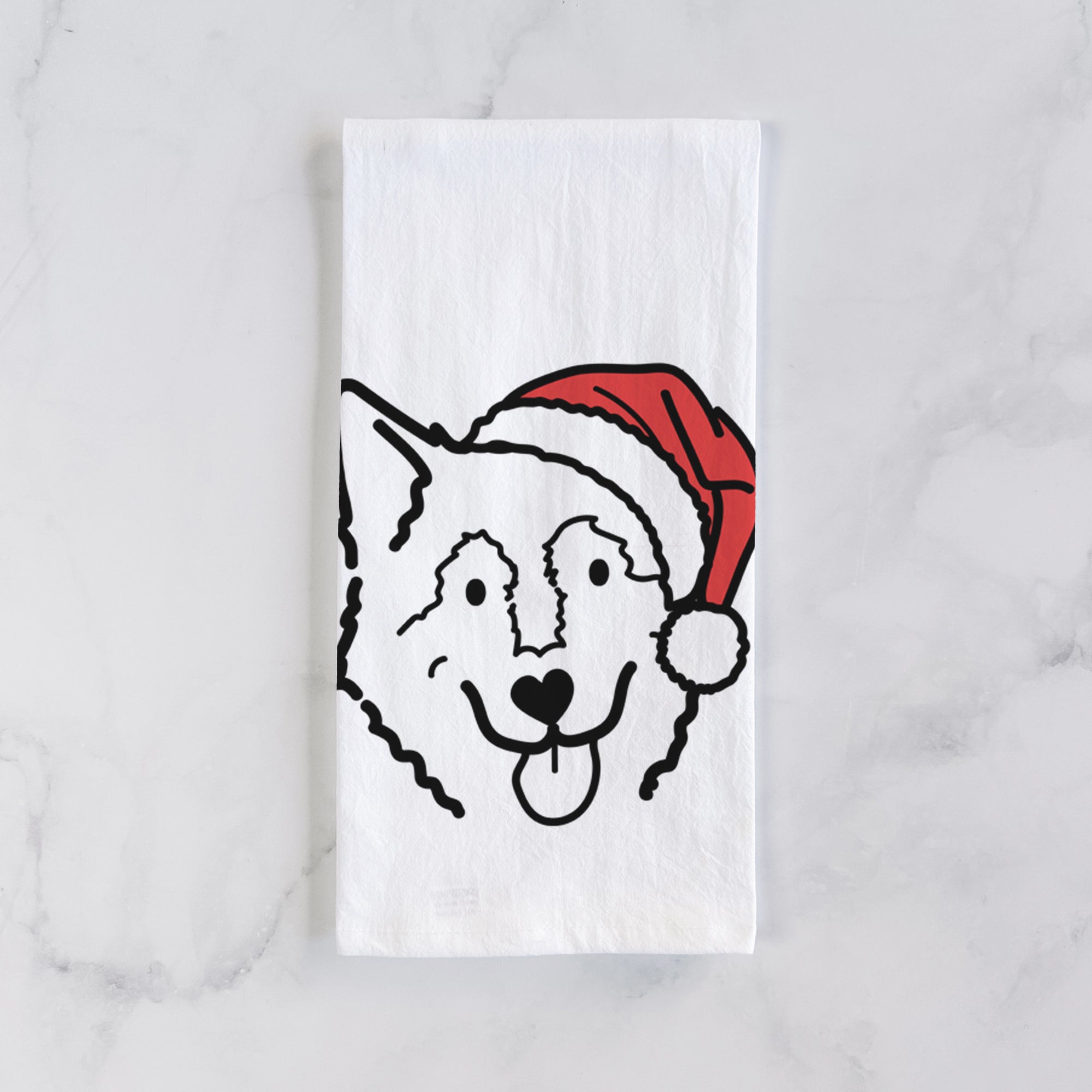 Jolly Alaskan Malamute - Max - Tea Towel