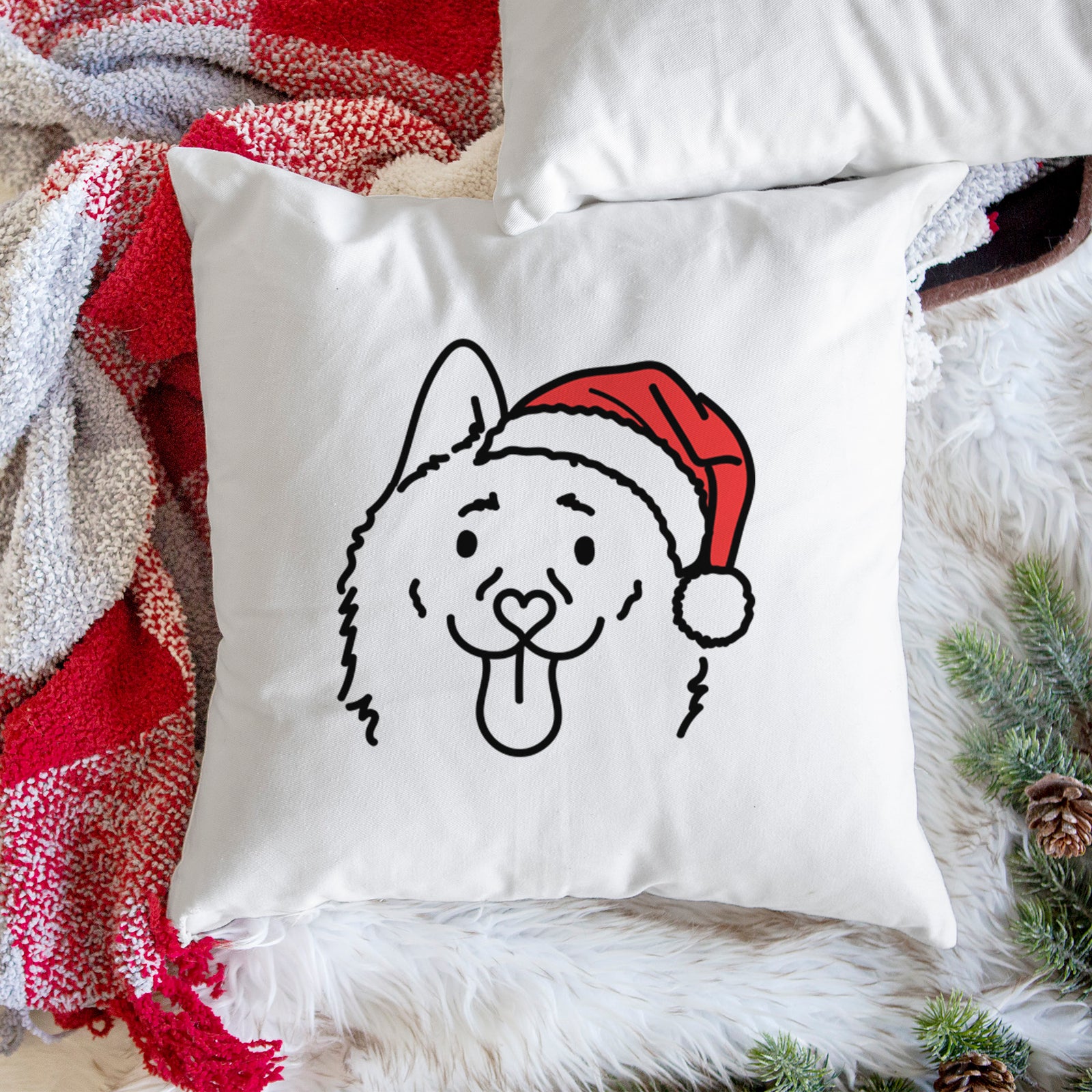 Love Always Schipperke - Meeko -  Throw Pillow Cover