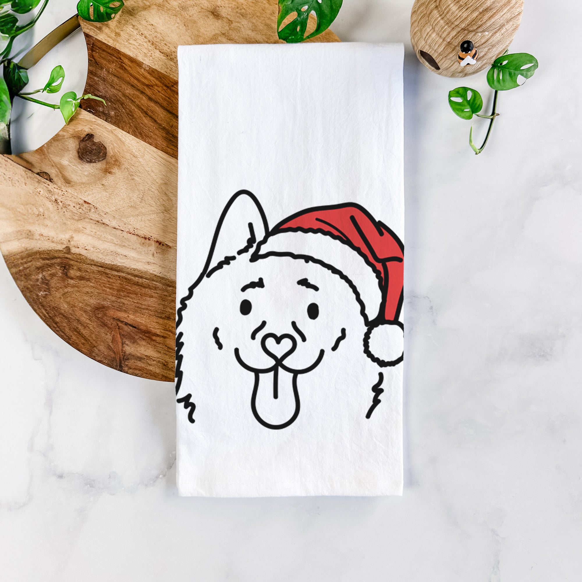 Jolly Schipperke - Meeko - Tea Towel