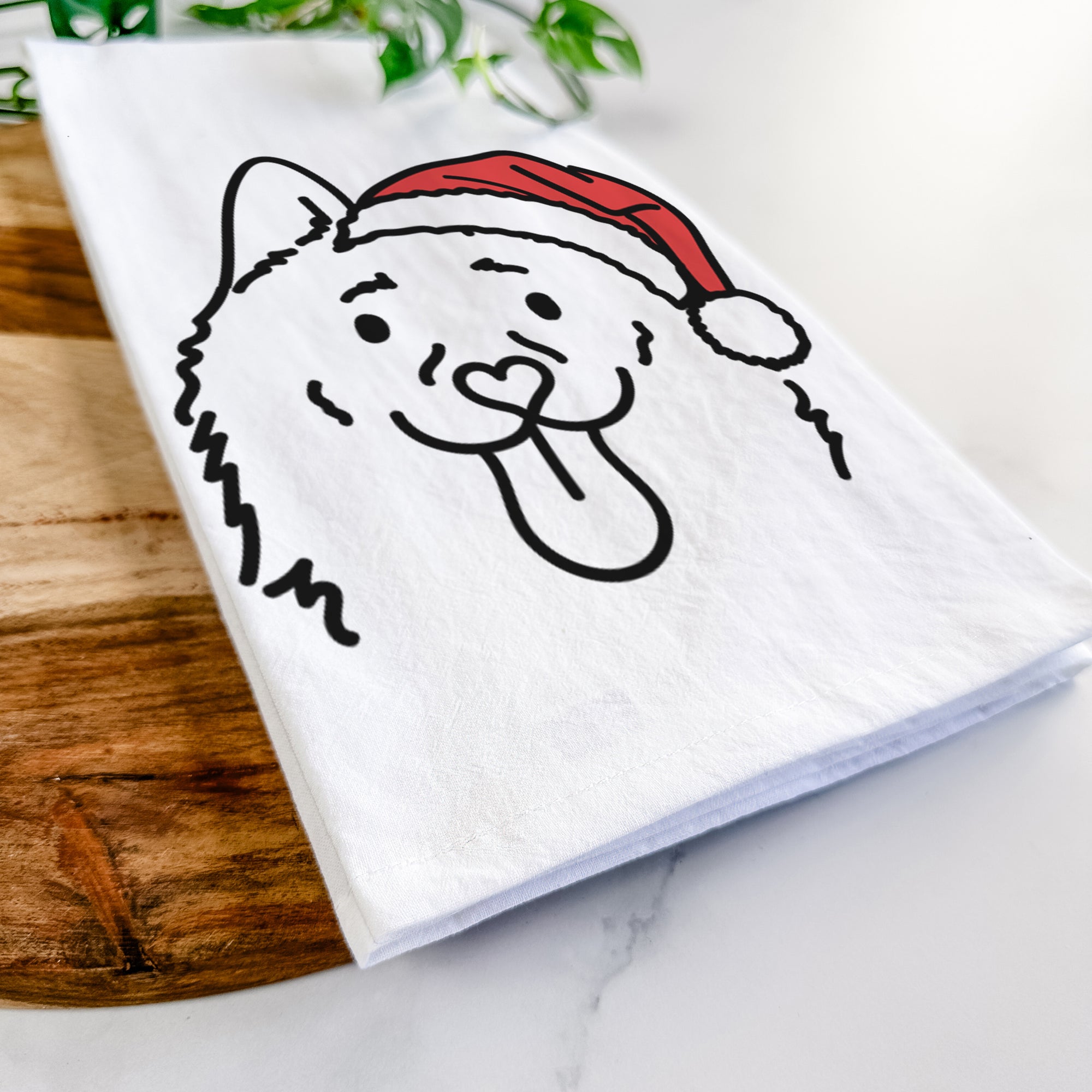 Jolly Schipperke - Meeko - Tea Towel