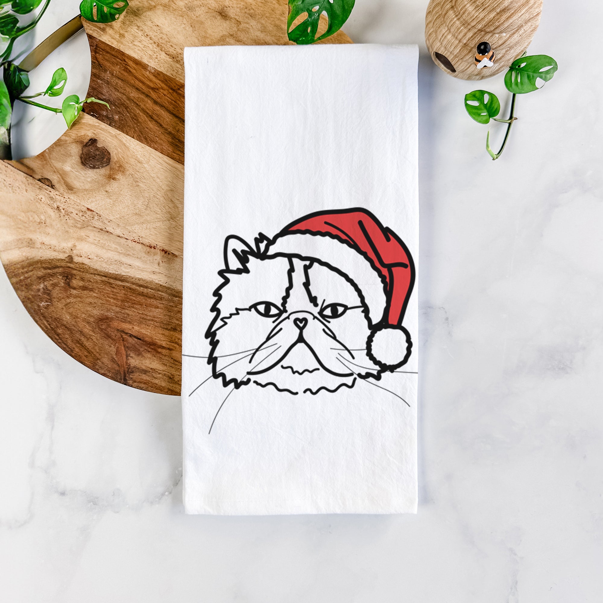 Jolly Persian Cat - Mila - Tea Towel