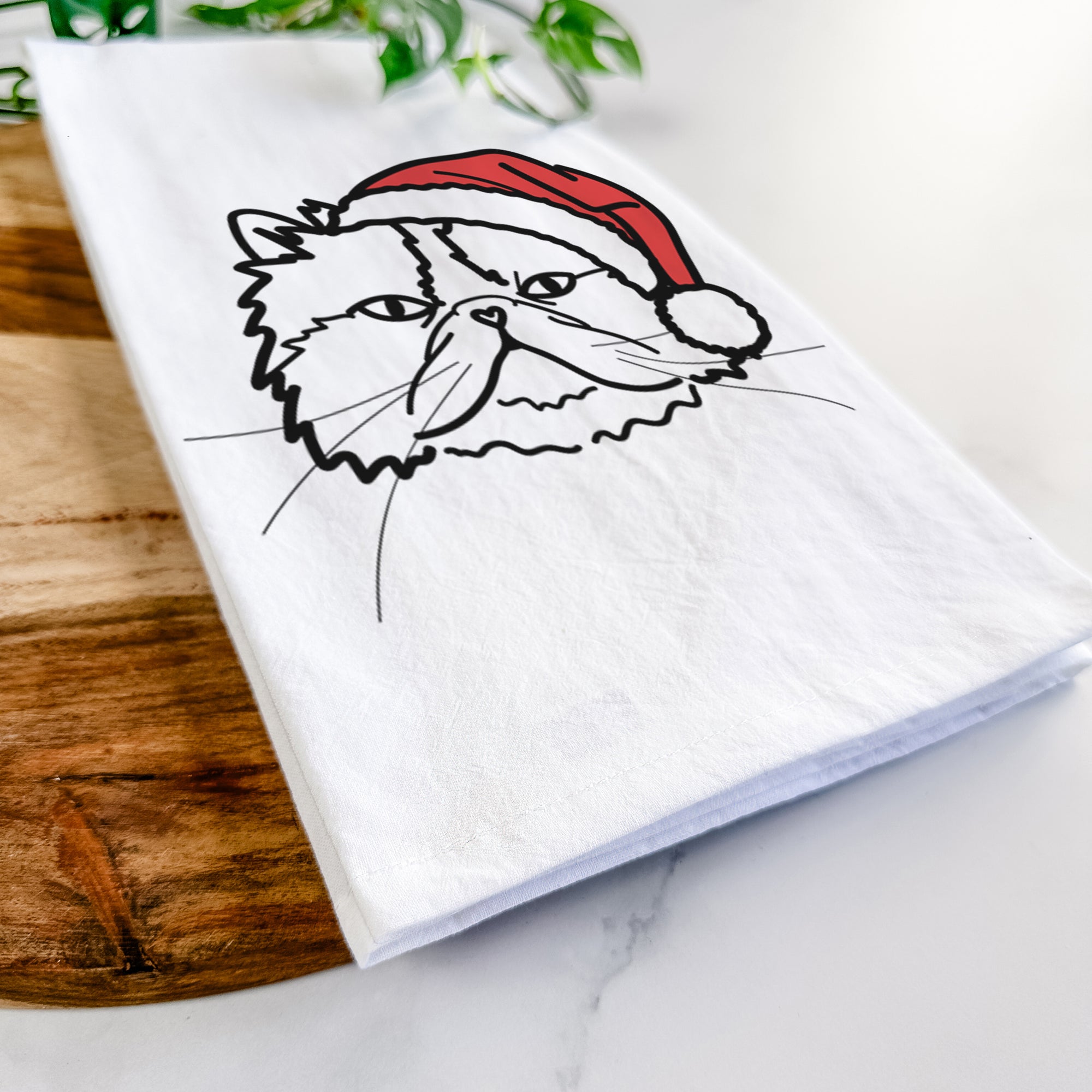 Jolly Persian Cat - Mila - Tea Towel