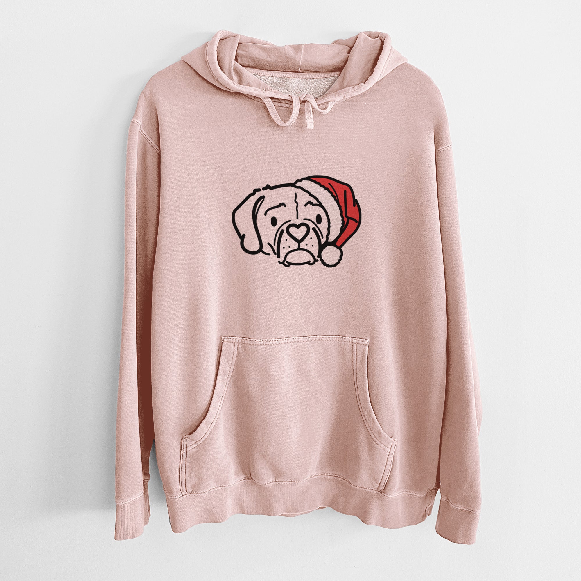 Jolly Puggle - Mitzi - Unisex Pigment Dyed Hoodie