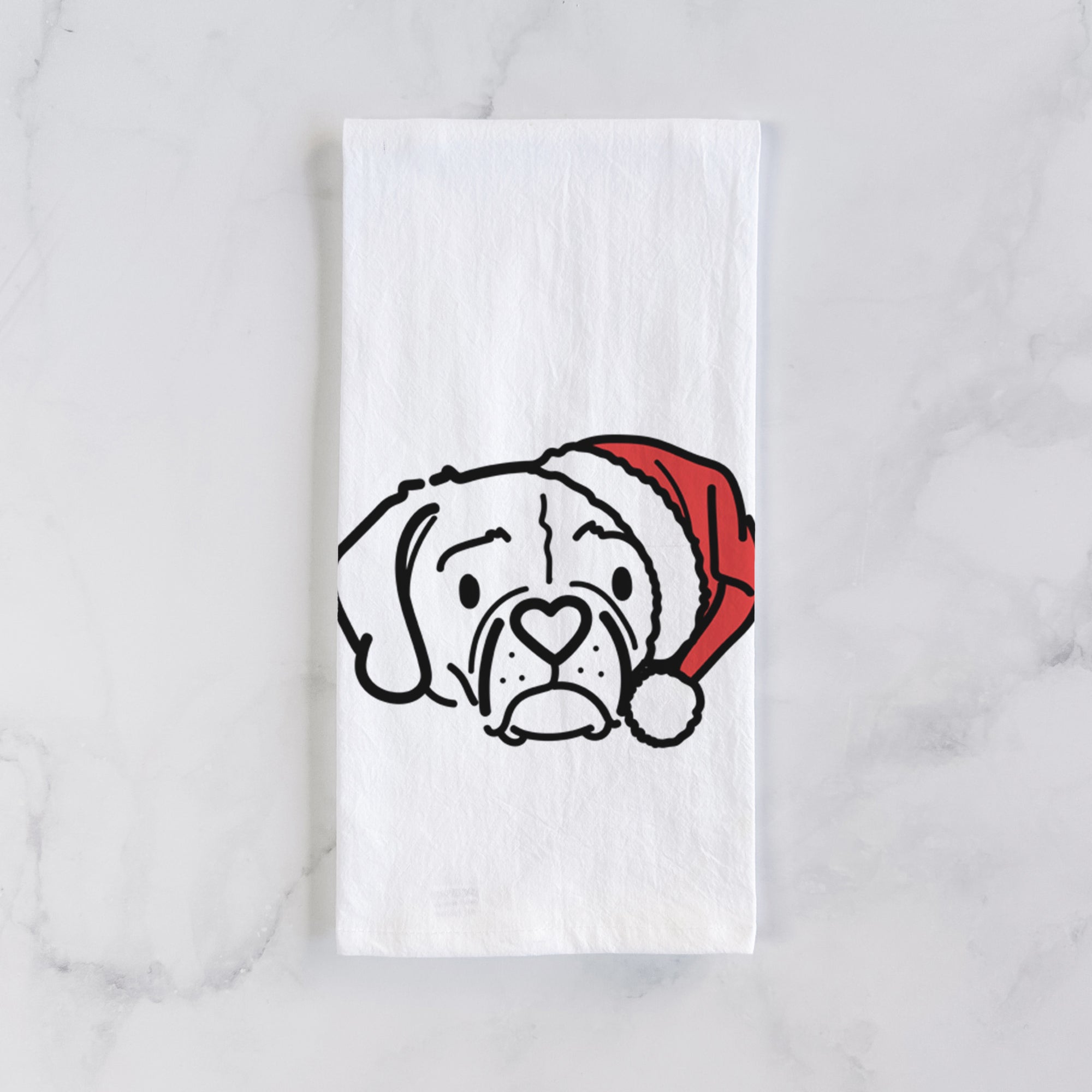 Jolly Puggle - Mitzi - Tea Towel